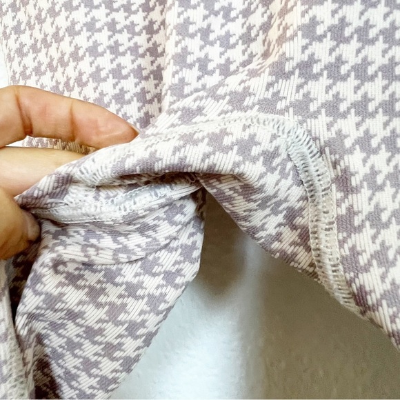 Varley- Houndstooth Printed Seamless Hobart Leggings S/M - Picture 7 of 9